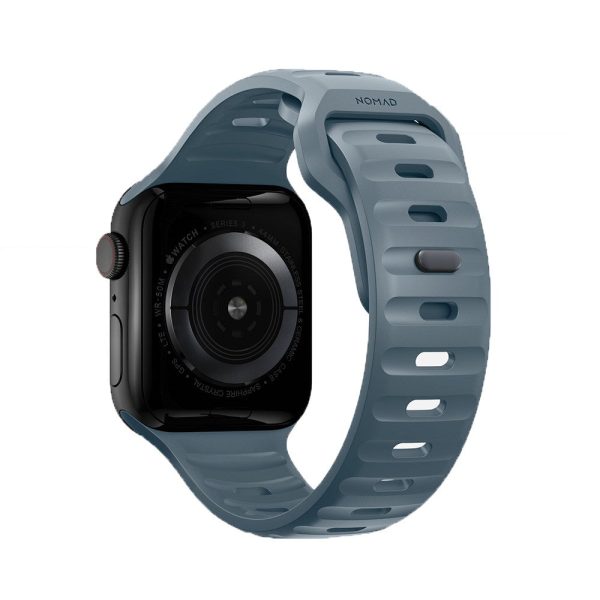 Apple Watch (38 40 SE 41 42mm) Nomad Sport Band Rem - Marine Blue Online now