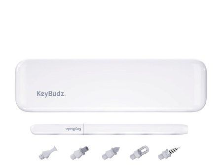 KeyBudz AirCare 2.0 Rengøringssæt til AirPods & iPhone - Hvid Cheap