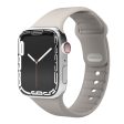 Apple Watch (42 44 SE 45 46 49mm) Vonmählen Classic Band 2 Genanvendt Silikone Rem - Grå Discount