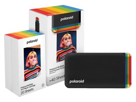 Polaroid Hi-Print Gen. 2 Everything Box m. Mobil Fotoprinter & 40 stk. Fotopapir - Sort Fashion