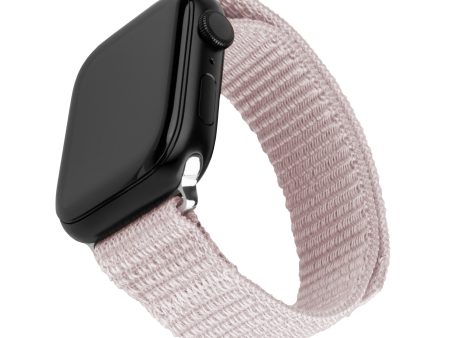 Apple Watch (38 40 SE 41 42mm) Fixed Nylon Rem - Rose Gold Discount