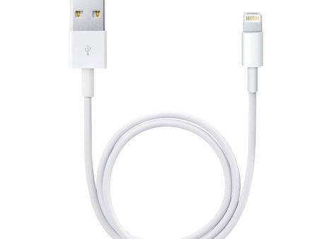 Original Apple Lightning Kabel 0.5 m. Hvid (ME291ZM A) For Cheap