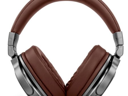 Muse M-278 BT Headset Over-ear Læder - Brun - (DEMO) Cheap