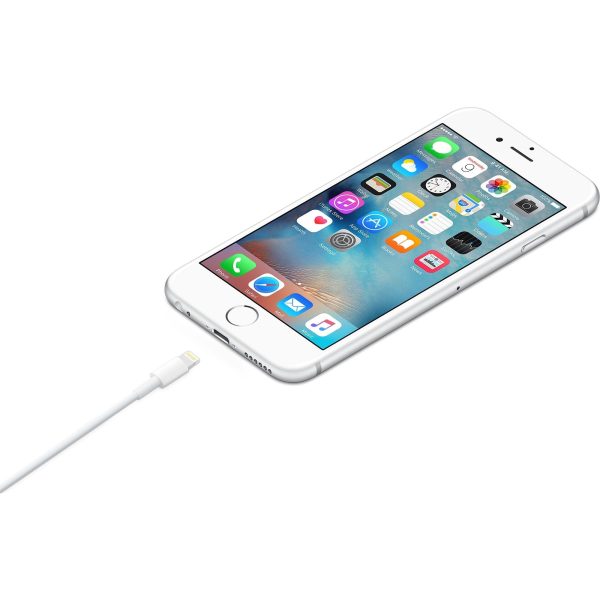 Original Apple Lightning Kabel 0.5 m. Hvid (ME291ZM A) For Cheap