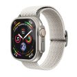 Apple Watch (38 40 SE 41 42mm) Vonmählen Woven Loop Nylon Rem - Cream Fashion