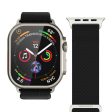 Apple Watch (38 40 SE 41 42mm) Vonmählen Classic Nylon Loop Rem - Black For Cheap