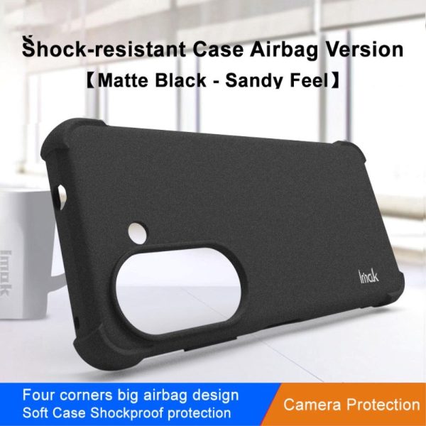 Asus Zenfone 10 IMAK Mat Fleksibel Plastik Cover - Sort Online