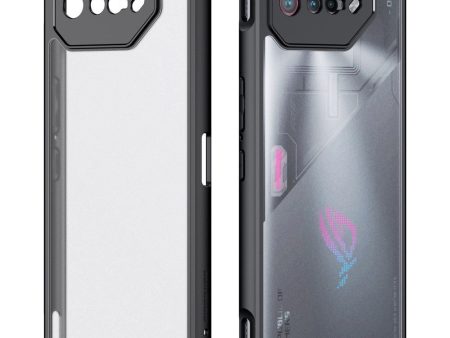 Asus ROG Phone 7 DUX DUCIS Aimo Series Plastik Cover - Gennemsigtig   Sort Sale