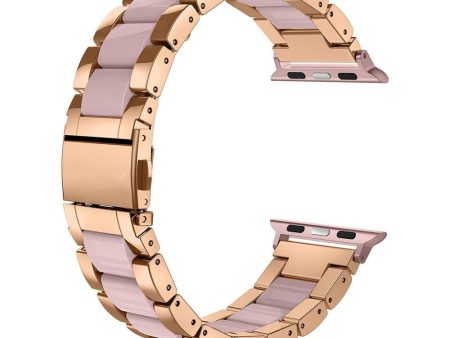 Apple Watch (42 44 SE 45 46 49mm) Tech-Protect Modern Band Stål Rem - Pearl For Cheap