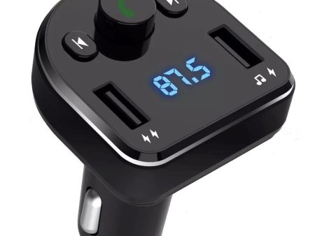 XO BCC01 Bluetooth FM Transmitter 15W Biloplader - Sort Online