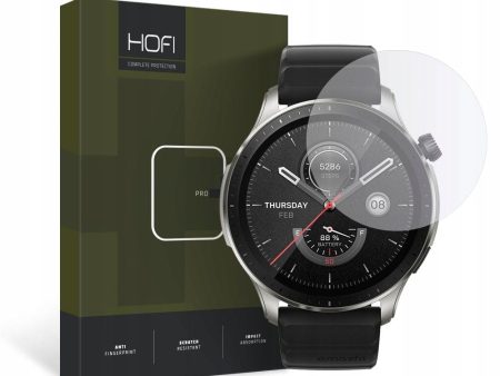 Amazfit GTR 4 HOFI Glass Pro+ Skærmbeskyttelse - Gennemsigtig For Sale