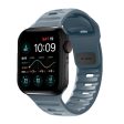 Apple Watch (38 40 SE 41 42mm) Nomad Sport Band Rem - Marine Blue Online now