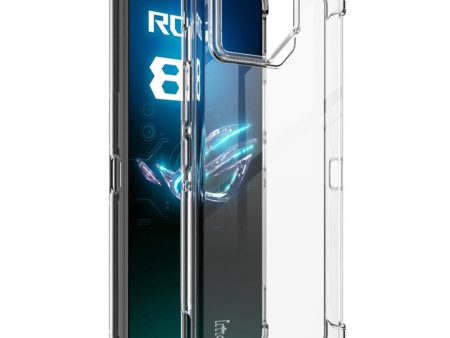 Asus ROG Phone 8   8 Pro IMAK Shock Resistant Plastik Cover - Gennemsigtig Hot on Sale