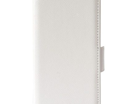 Doogee N40 Pro Litchi Læder Cover m. Pung - Hvid Fashion