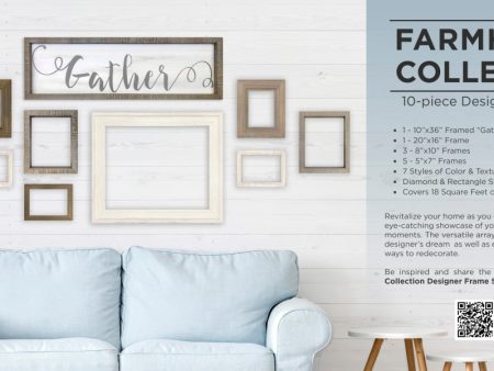 Farmhouse Collection 10 Piece Designer Frame Set Supply