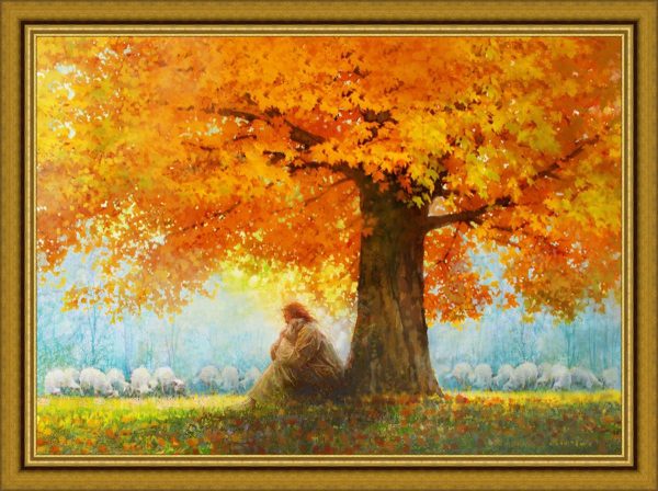 In His Arms Large Wall Art Discount