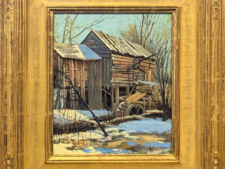 Old Winter Mill Original Artwork Online now