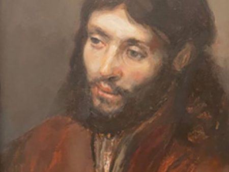 Christ (After Rembrandt) Original Artwork Online now