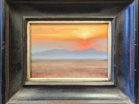 Smokey Sunset Original Artwork Online Hot Sale