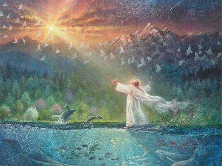 Symphony of Praise Large Wall Art Gallery Wrap For Sale