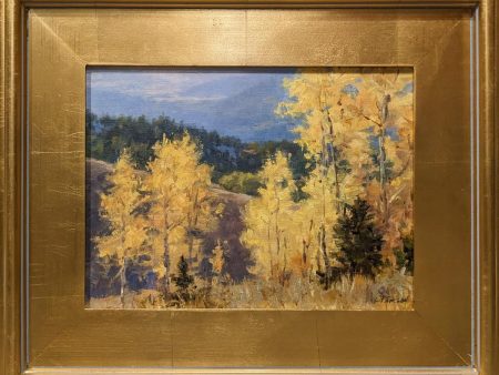 Aspen Ridge Plein Air Original Artwork Cheap