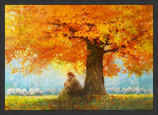 In His Arms Large Wall Art Discount