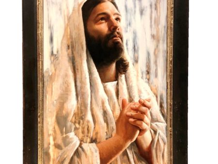 Christ 14 x 20 Original Oil on Board Sale