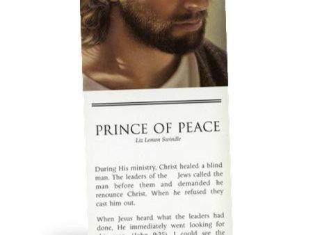 Prince Of Peace Bookmark Pack of 25 Supply