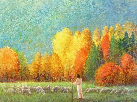 Changing Seasons Original Painting 25.5 x 20.75 Cheap