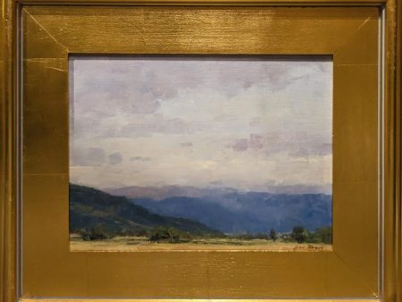 South End of The Teton Valley Plein Air Original Artwork Hot on Sale