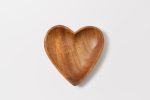 Acacia Wood Heart Tray - Medium Sale