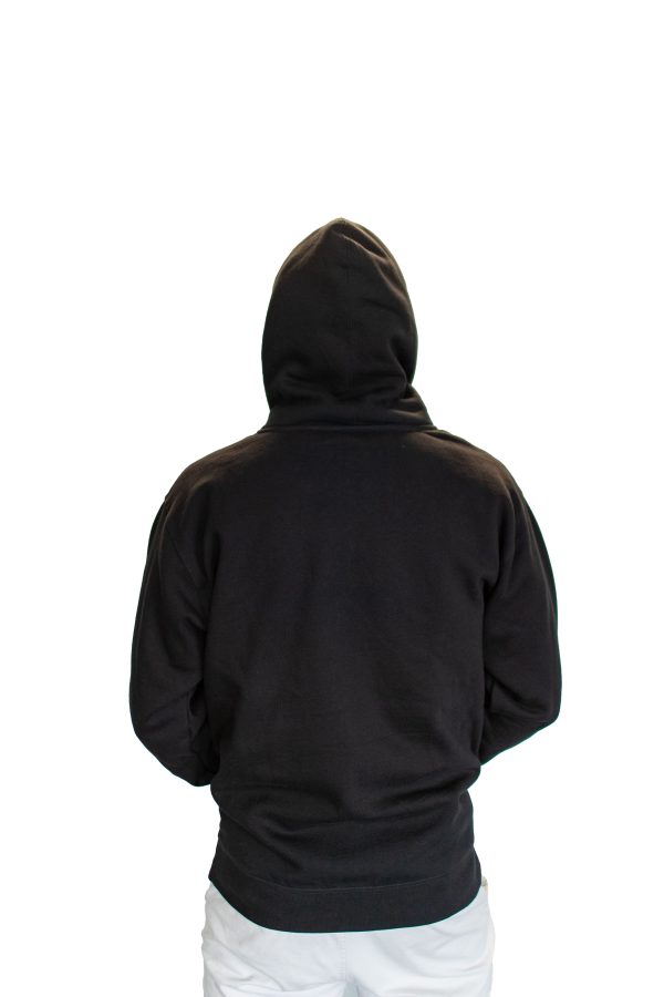 Charly Wordmark Zip Up Hoodie - Black Online