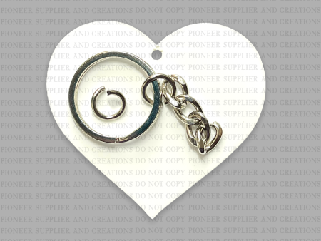 Heart Shaped Keychain Style 22 Online