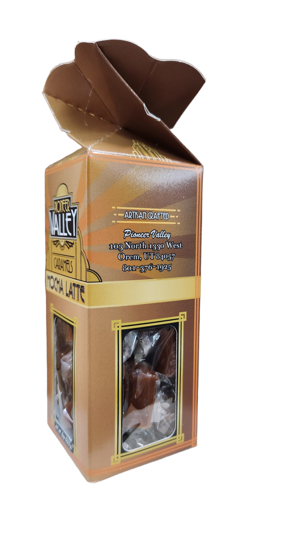 Mocha Latte Caramels - 8oz gift  box Supply