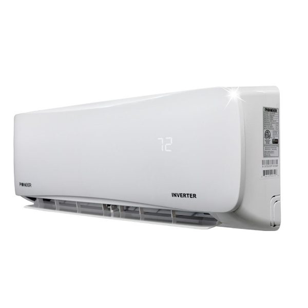 Pioneer® 18,000 BTU 19 SEER2 Ductless Mini-Split Inverter+ Air Conditioner Heat Pump System Full Set 230V Supply