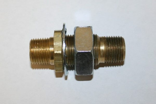 Air Fitting - Long Buckhead Fitting for King Pin Plate For Sale