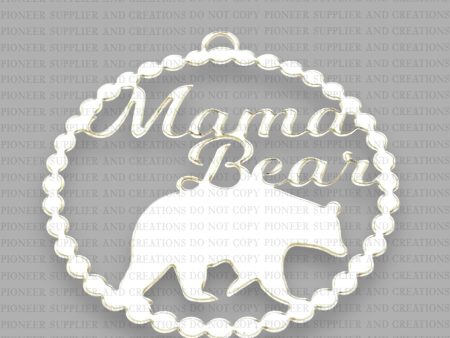 Mama Bear Car Charm Sublimation Blank Online Sale