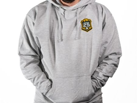 25th Anniversary Gray Hoodie Online