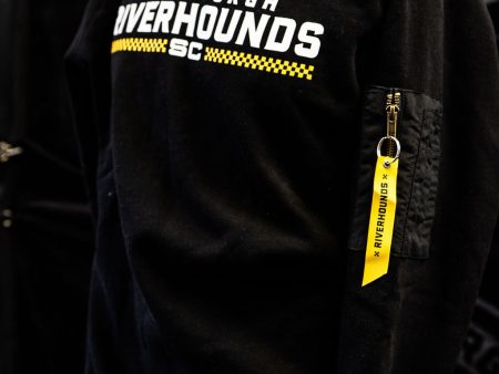 Sweden Crewneck Sleeve Pocket w  Riverhounds Tape Hot on Sale