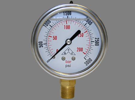 Gauge - 2.5 inch Liquid Filled Gauge Sale