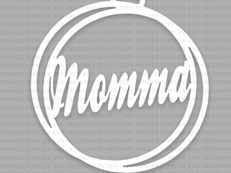 Momma Car Charm Sublimation Blank Online Sale