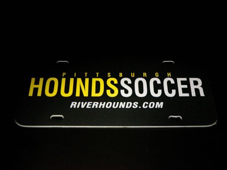 Hounds Soccer License Plate Online now