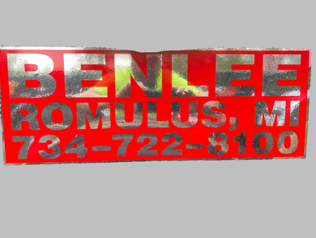 BENLEE Address Decal Fashion