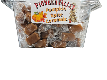 Pumpkin Spice Caramels - 3lb Tub Hot on Sale