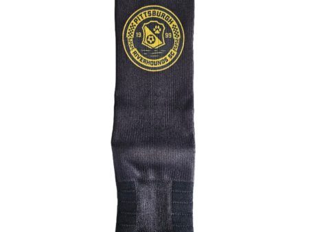 Strideline Black Socks M L For Cheap