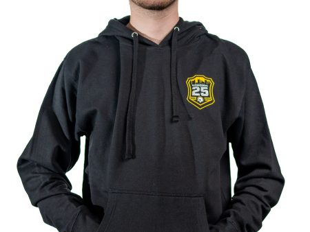 25th Anniversary Black Hoodie Online Sale