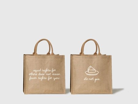 Shopping Tote - Equal Rights (double-sided) on Sale