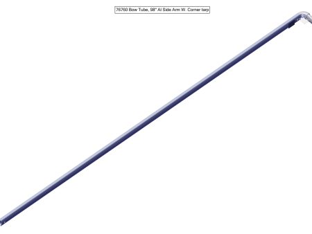 ROLL-RITE 76760 Bow Tube, 98 inch Al Side Arm W. 90° Corner Discount