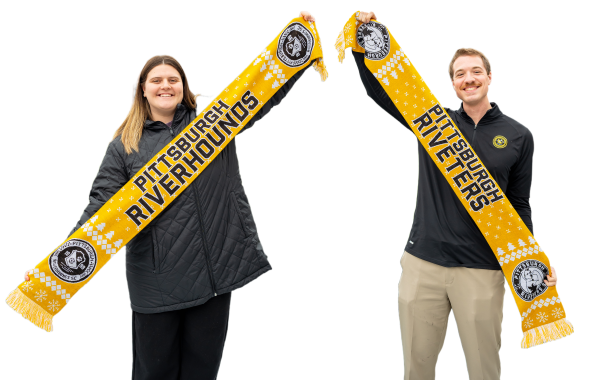 2024 Holiday Scarf Riverhounds X Riveters Discount