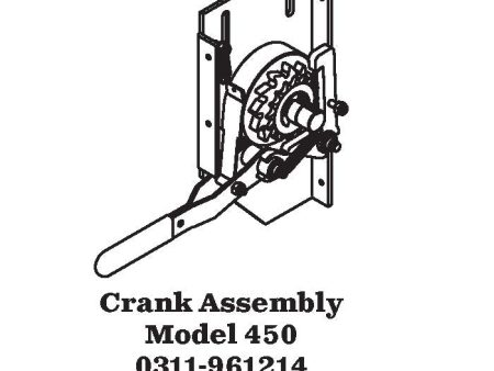 Aero 0311-961214 Hand Crank Assembly, 450 Model on Sale